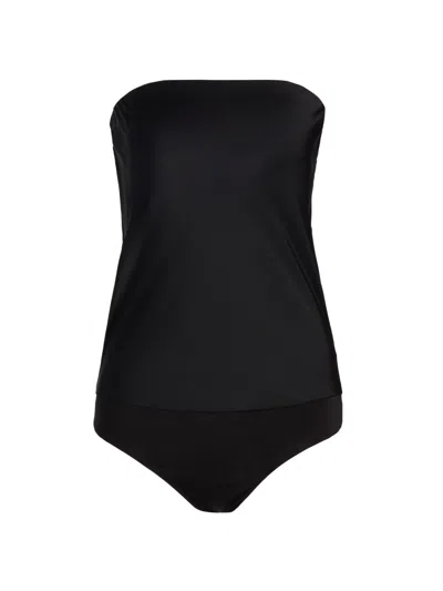 Ramy Brook Women's Ruben Strapless Bodysuit In Black