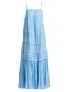Ramy Brook Ruby Tiered Maxi Dress In Bazaar Blue In Blue