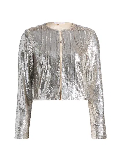 Ramy Brook Women's Sapphire Sequin & Rhinestone Jacket