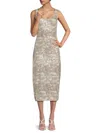 Ramy Brook Women's Sequin Tank Midi-dress In Multi