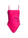 RAMY BROOK WOMEN'S SEVYN CUT-OUT ONE-PIECE SWIMSUIT