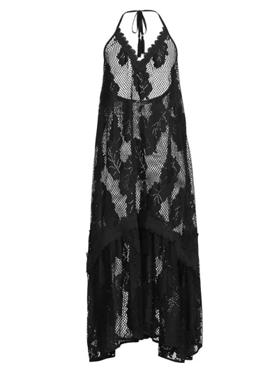 Ramy Brook Women's Shea Halterneck Maxi Dress In Animal Print