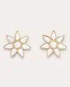 Ramy Brook Star Mirrored Studs In Gold