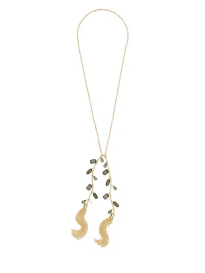 Ramy Brook Women's Stone Jewelry Alanna Goldtone & Glass Crystal Lariat Necklace