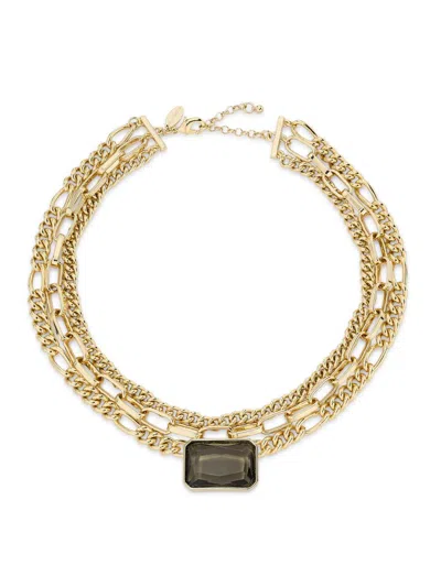 Ramy Brook Women's Stone Karissa Goldtone & Cubic Zirconia Necklace