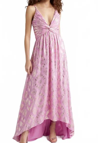 Ramy Brook Women's V-neck Gown In Pink Orchid