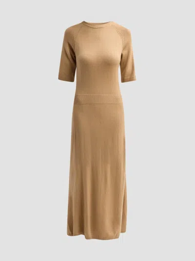 Ramy Brook Women's Wendy Wool Midi Dress In Transparent