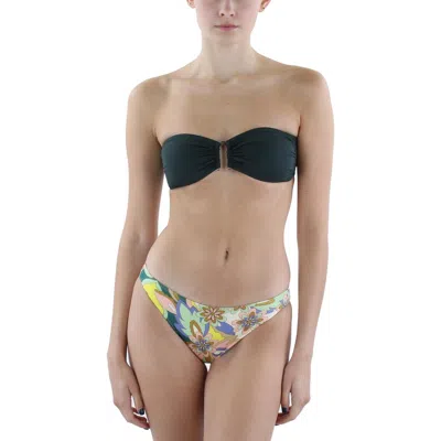 Ramy Brook Womens Printed Polyester Swim Bottom Separates In Multi
