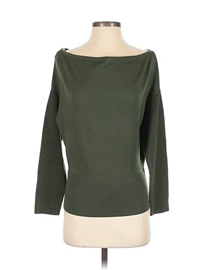 Ramy Brook Wool Pullover Sweater In Green