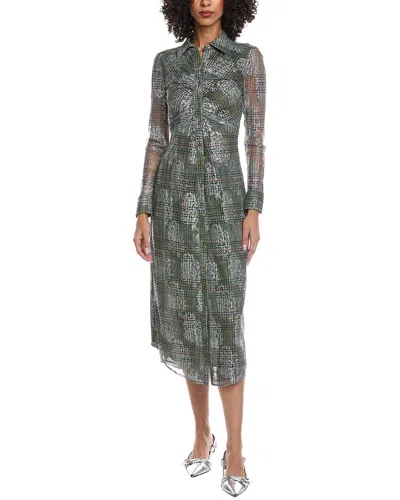 Ramy Brook Wyatt Midi Dress In Green