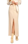 Ramy Brook Xavier Denim Maxi Skirt In Bone Denim