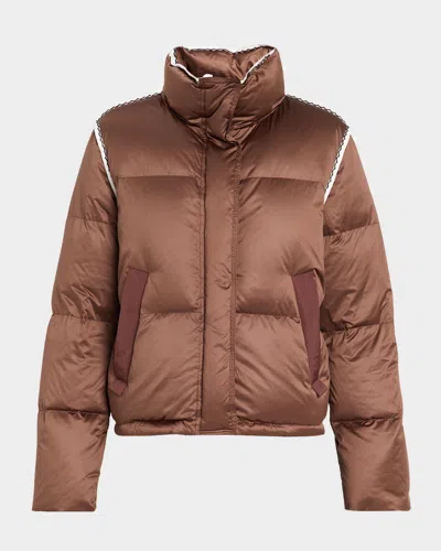 Ramy Brook Yara Puffer Jacket In Heritage B