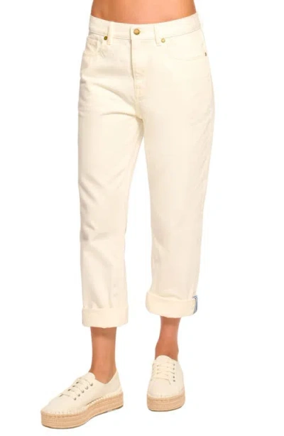 Ramy Brook Yuki Selvedge Cotton Jeans In White