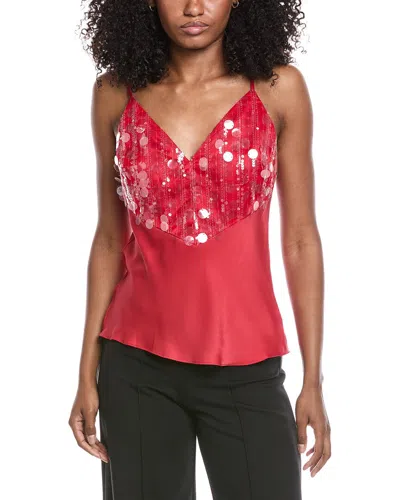 Ramy Brook Yvette Blouse In Red