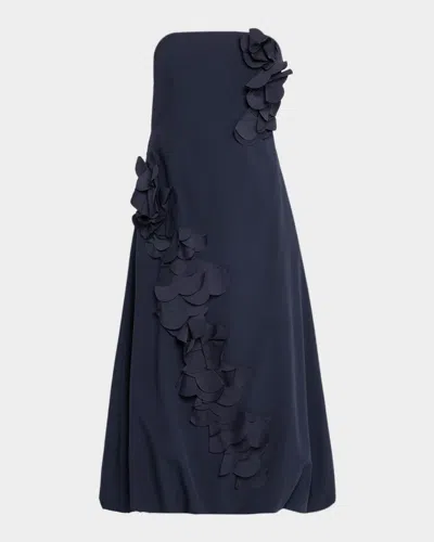 Ramy Brook Zaria Floral Bubble-hem Midi Dress In Multi