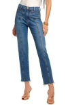 Ramy Brook Cropped Zayne High-rise Jean In Medium Wash