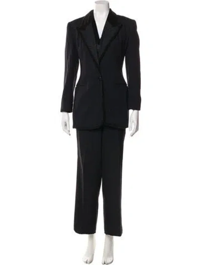 Pre-owned Randolph Duke Pantsuit In Black