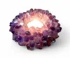 Random House Group Amethyst Point Candle Holder In Purple