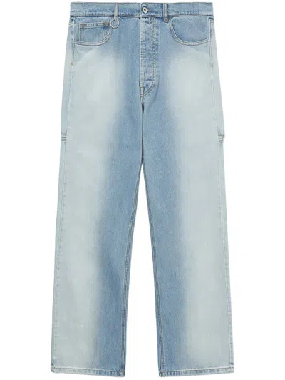 Random Identities Back Slash Jeans Clothing In 1 Blue