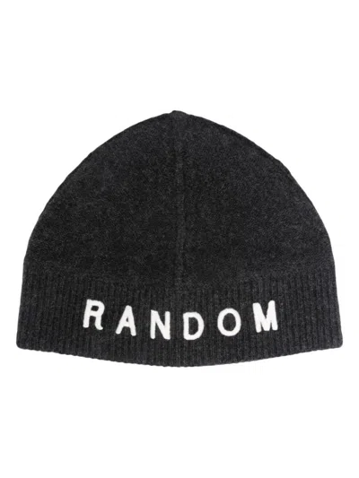 RANDOM IDENTITIES RANDOM IDENTITIES BEANIE WITH RIS LOGO ACCESSORIES