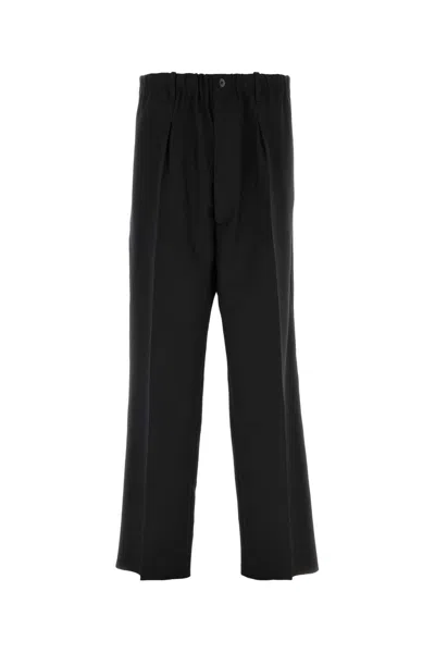 RANDOM IDENTITIES BLACK POLYESTER PANT