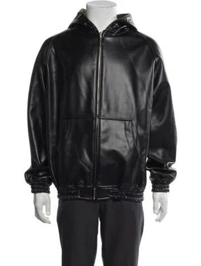 Pre-owned Random Identities Bomber Jacket In Black