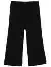 Random Identities Cropped Trousers In Black