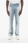 Random Identities Delave Effect Regular Fit Jeans 21cm In Blue