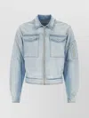 Random Identities Utility Jacket With Multiple Pockets And Buttoned Cuffs