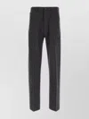 Random Identities Pantalone In Flanella Grigio Scuro Uomo