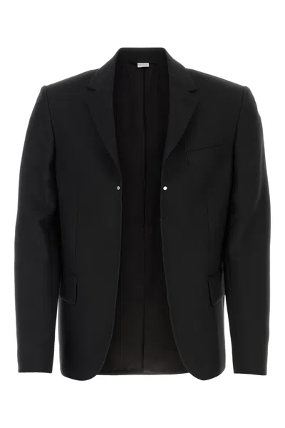 RANDOM IDENTITIES RANDOM IDENTITIES BLACK POLYESTER BLAZER
