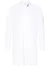 Random Identities Logo-print Long-sleeve Shirt In Weiss