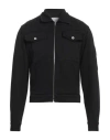 Random Identities Man Denim Outerwear Black Size Xs Cotton In Black