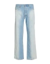 Random Identities Man Jeans Blue Size 34 Cotton In Blue