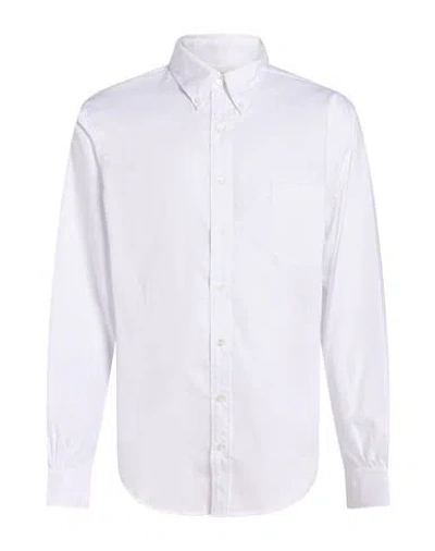 Random Identities Man Shirt White Size M Cotton In Multi