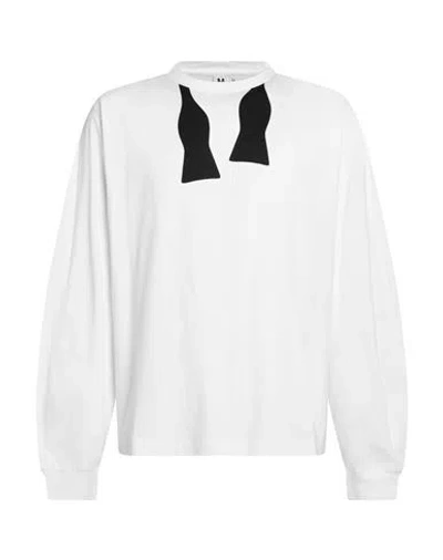 Random Identities Man T-shirt White Size L Organic Cotton