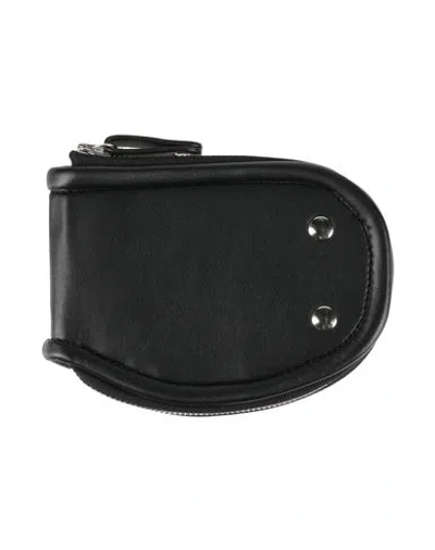 Random Identities Man Wallet Black Size - Polyester, Polyurethane