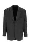 Random Identities Graphite Wool Blend Blazer
