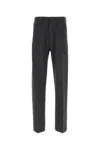 Random Identities Pantalone In Flanella Grigio Scuro Uomo