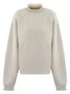 RANDOM IDENTITIES MEN RUFFLE SWEATSHIRT KNIT