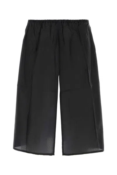 RANDOM IDENTITIES PRINTED CUPRO SKIRT