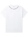 Random Identities Printed Short-sleeve T-shirt In White