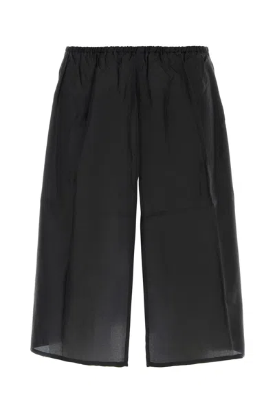 RANDOM IDENTITIES PRINTED CUPRO SKIRT