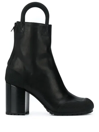 RANDOM IDENTITIES TOP HANDLE ANKLE BOOTS