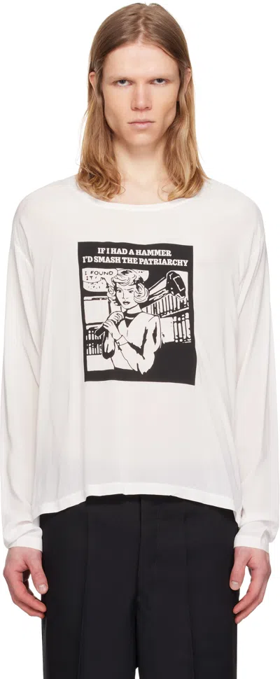 Random Identities White Graphic T-shirt