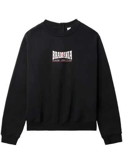 RANDOM IDENTITIES ZIP-UP COTTON SWEATSHIRT
