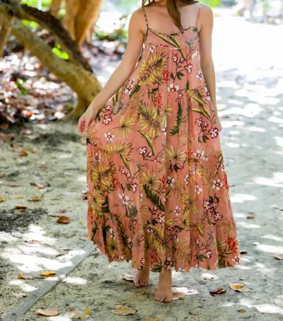 Ranee's Barcelona Maxi Dress In Botanical In Multi