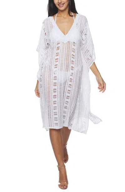 Ranee's Ranees Cover-up Poncho In White