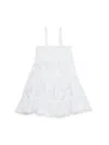 RANEE'S LITTLE GIRL'S & GIRL'S FLORAL EYELET TIERED DRESS
