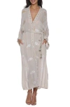 Ranee's Ranees Long Sleeve Cover-up Dress